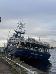 В России перевернулся только что построенный буксир ВМФ "Капитан Ушаков" (фото)