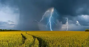 На Україну насуваються грози з градом і шквалами вітру