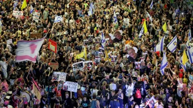 Тисячі людей протестували в Тель-Авіві проти плану уряду окупувати Газу