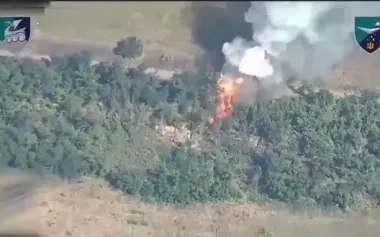 Marines attacked enemy infantry, hideouts, artillery, drones and landing sites. VIDEO