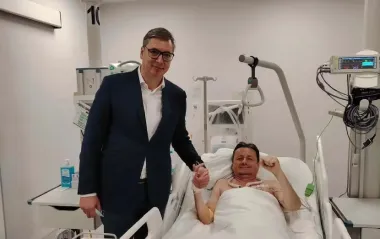 У Сербії міністр з інсультом потрапив до лікарні після прямого ефіру