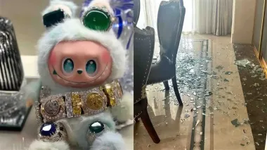"Капризный" ребенок устроил погром в доме блогера из-за ценной Лабубы (фото)