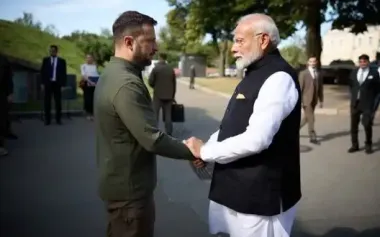 Zelenskyy and Modi discuss sanctions against Russia and plan personal meeting in September