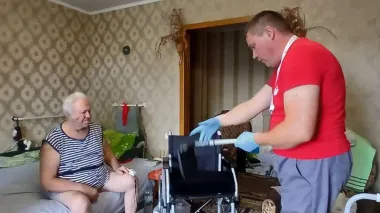 New mobile rehabilitation team of Ukrainian Red Cross Society starts working in Kremenchuk
