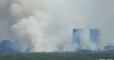 Пожежа поблизу Запорізької АЕС: що кажуть в Енергоатомі