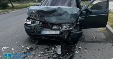 У Павлограді 4-річна дитина постраждала в аварії через нетверезого водія