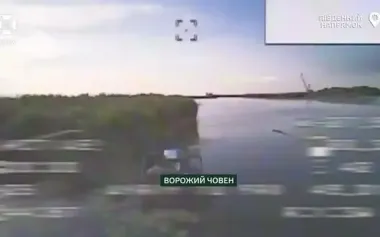 Border guards destroyed boat and four enemy vehicles used by occupiers for logistical purposes. VIDEO