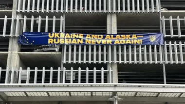 На Алясці – мітинг на підтримку України перед самітом Трампа і Путіна