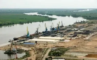 Defense forces hit Olya seaport in Astrakhan region of Russian Federation - General Staff