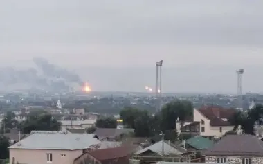 Drones attack Rostov region: fire at oil refinery in Syzran. VIDEO+PHOTOS
