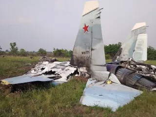 Авиаполк Черноморского флота РФ потерял более половины истребителей Су-30СМ (видео)