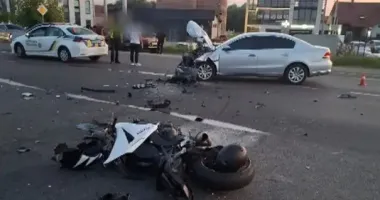 На Прикарпатье серия аварий: пострадали мотоциклист и двое пешеходов
