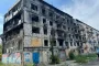 ‘Three weeks ago, this town was thriving’: Ukrainians flee the frontline in Putin’s frantic land grab 
