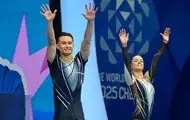 Украинская пара по спортивной аэробике завоевала первую в истории медаль