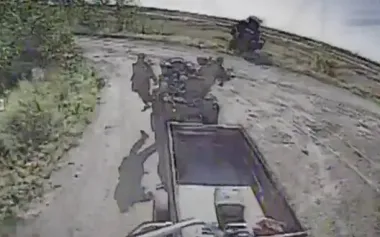 Drones of 414th Brigade destroy occupiers’ logistics. VIDEO