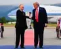 Grins and banter: Trump gives warm welcome to Putin before Ukraine summit in Alaska