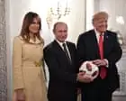 Donald Trump reportedly delivered letter from first lady to Vladimir Putin