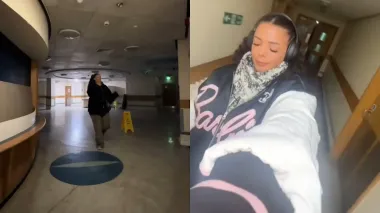 "Последняя на Земле": девушка показала, как жила в заброшенной больнице (видео)