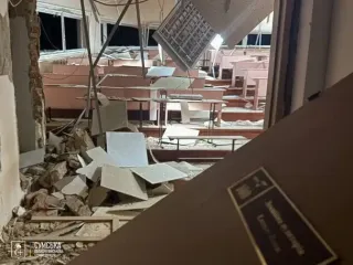 Ворог завдав удару по Сумам: пошкоджено навчальний заклад