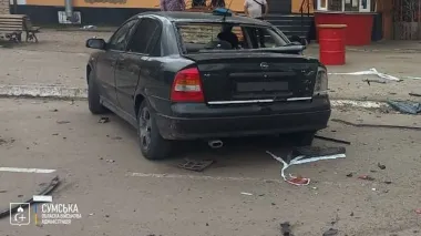 В Сумской области дрон РФ атаковал гражданский автомобиль: пострадал мужчина