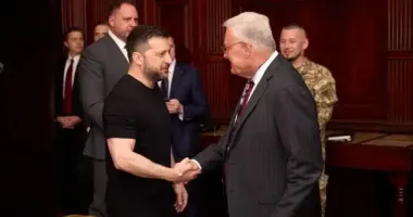 Зеленський зустрівся із Келлогом у США
