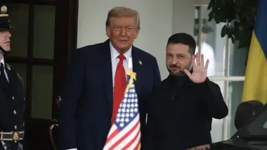 Zelenskyy arrives at White House for talks with Trump
