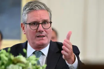 Starmer says crucial Ukraine meeting is about ‘security of the UK’ as European leaders gather at White House