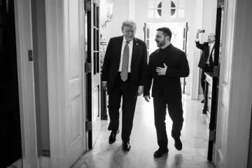 Белый дом опубликовал фото Зеленского и Трампа с намеком на мир