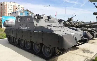 На фронте заметили редкую боевую машину врага "Ладога": в чем ее особенность