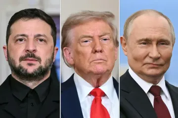 Trump-Zelensky meeting live: US says no troops on the ground in Ukraine, but doesn’t rule out air patrols (cloned)