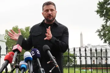 The Latest: Trump says no to US troops in Ukraine