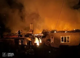 Россияне атаковали Ахтырскую общину: дроны попали в частный сектор, есть пострадавшие