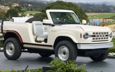 Легендарный Ford Bronco превратили в кабриолет: вот как выглядит эффектный внедорожник