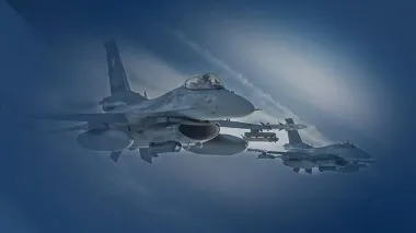 Polish and NATO aircraft scramble in response to Russian missile strikes on Ukraine