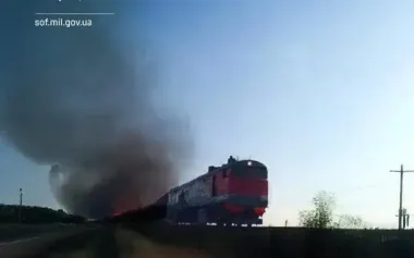 Russian logistics in occupied Crimea disrupted: Special Forces conducted an operation near Dzhankoy station. PHOTO