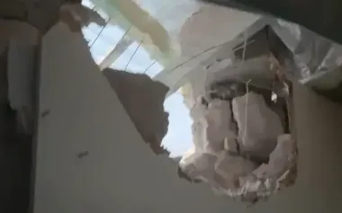 Resident of Lviv region on night attack by Russians: "My house got bit smashed, but it’s okay, main thing is that everyone is safe". VIDEO