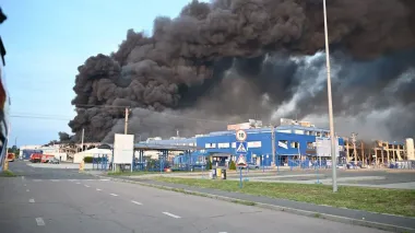 Russian missile strike injures 19 in Mukachevo