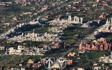 57th SMIB shows devastation and death in Vovchansk. VIDEO