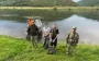 Border guards detain two men in fins attempting to enter Moldova. VIDEO
