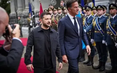 Zelenskyy meets Rutte in Kyiv: Main topic – security guarantees for Ukraine