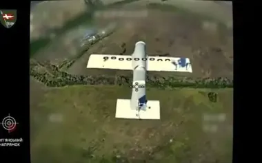 Prince Roman Brigade UAV operators destroy enemy equipment, capture final flight of Russian UAV. VIDEO