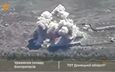 Missile and artillery forces destroy UAV command post of Russia’s elite Rubikon unit in Donetsk region. VIDEO