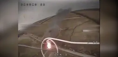 ВС РФ подбили украинский БПЛА из автомата, однако он долетел до цели (видео)