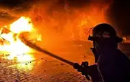 У РФ після атаки БПЛА горить залізнична станція