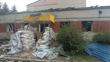 РФ вдарила по пожежній частині у Добропіллі