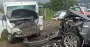 На Львівщині на трасі зіткнулися Land Rover та Mercedes: обидва водії в лікарні