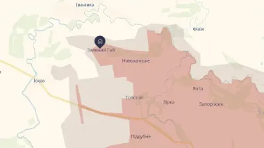Ukrainian forces regain control of Zelenyi Hai in Donetsk Oblast – video