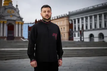 Зеленский поздравляет народ Украины с Днем Независимости — видео