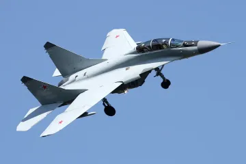Watch: Russian MiG-29 fighter jet powerfully "attacked" a pillar in Yerevan