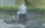 Donbas without water: elderly woman scoops it from puddle. VIDEO